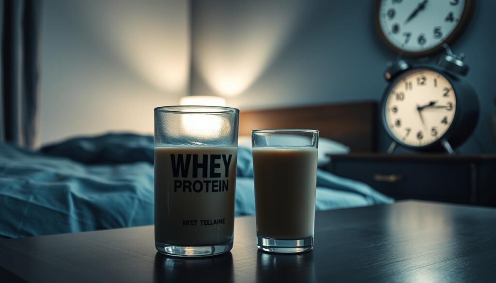 Tomar whey antes de dormir: benefícios e cuidados