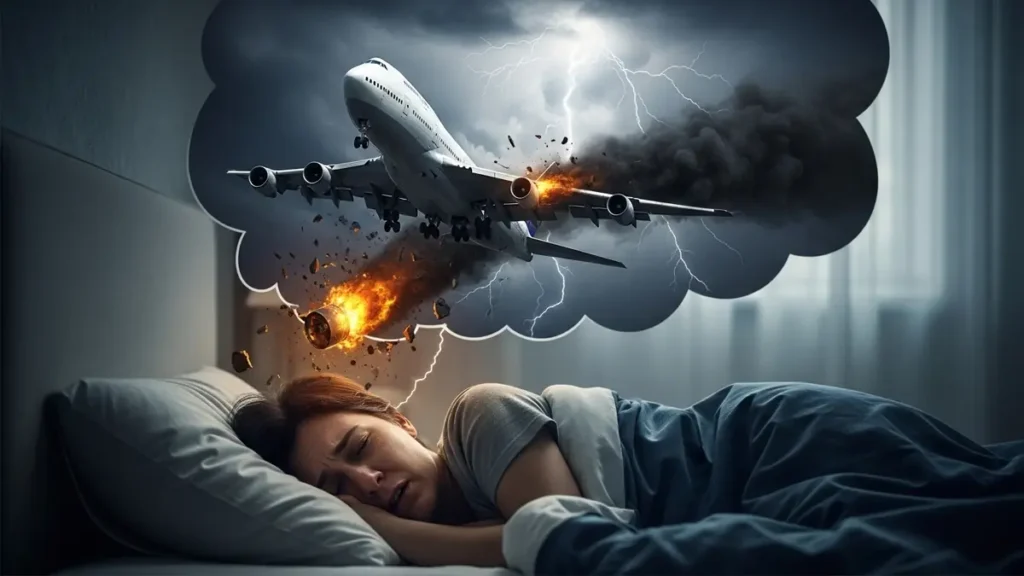 Sonho com Avião Caindo